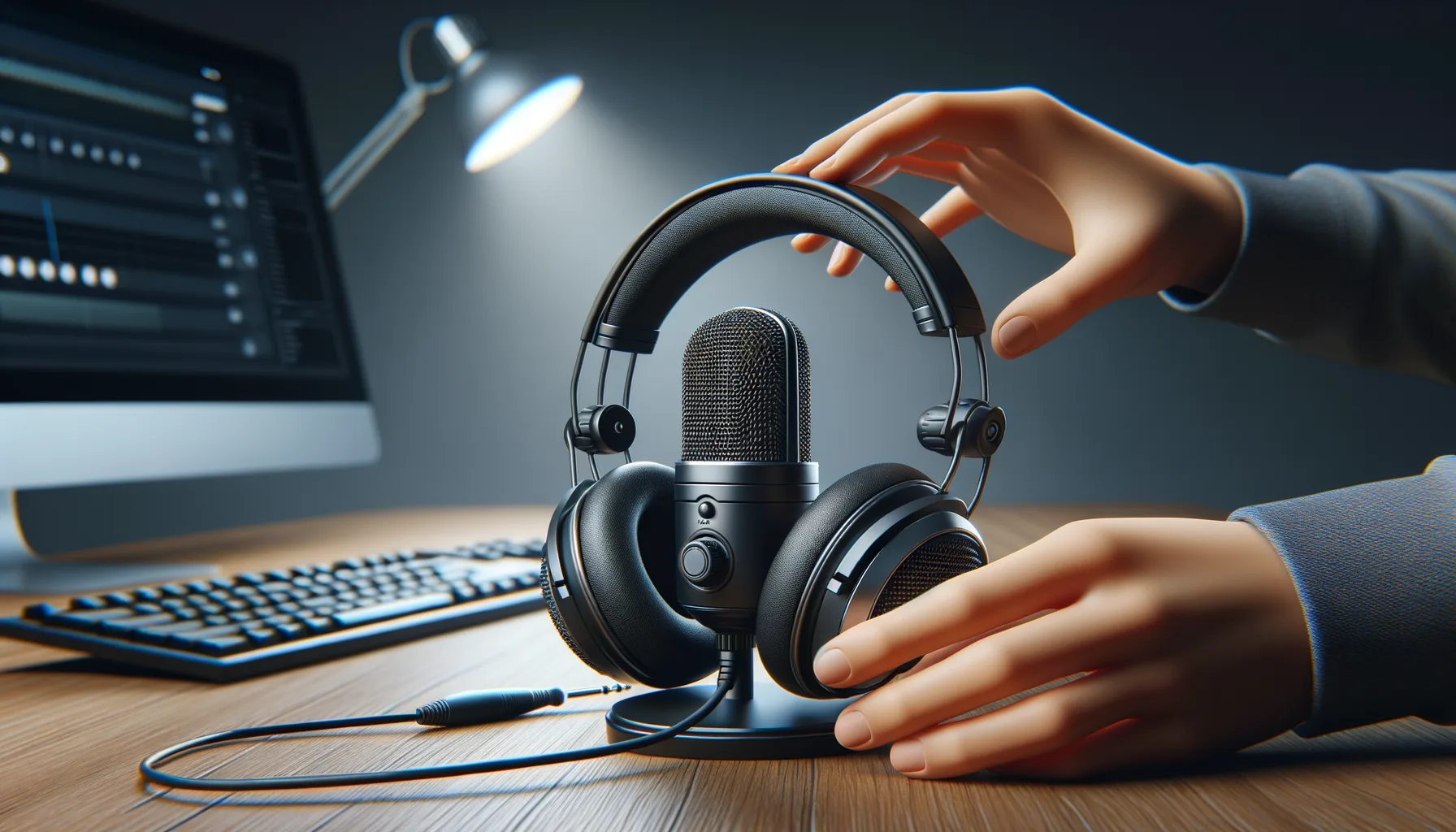 Headset Mikrofon optimal einstellen fuer beste Sprachqualitaet