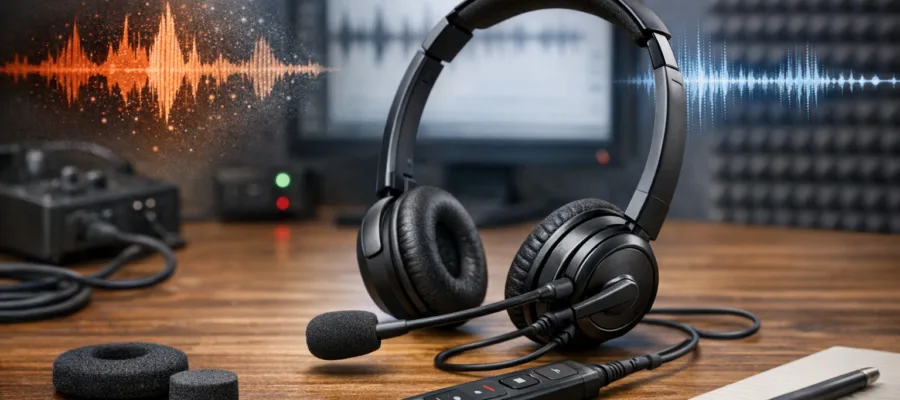 Headset Stoergeraeusche minimieren: Tipps fuer eine professionelle Gespraechsqualitaet