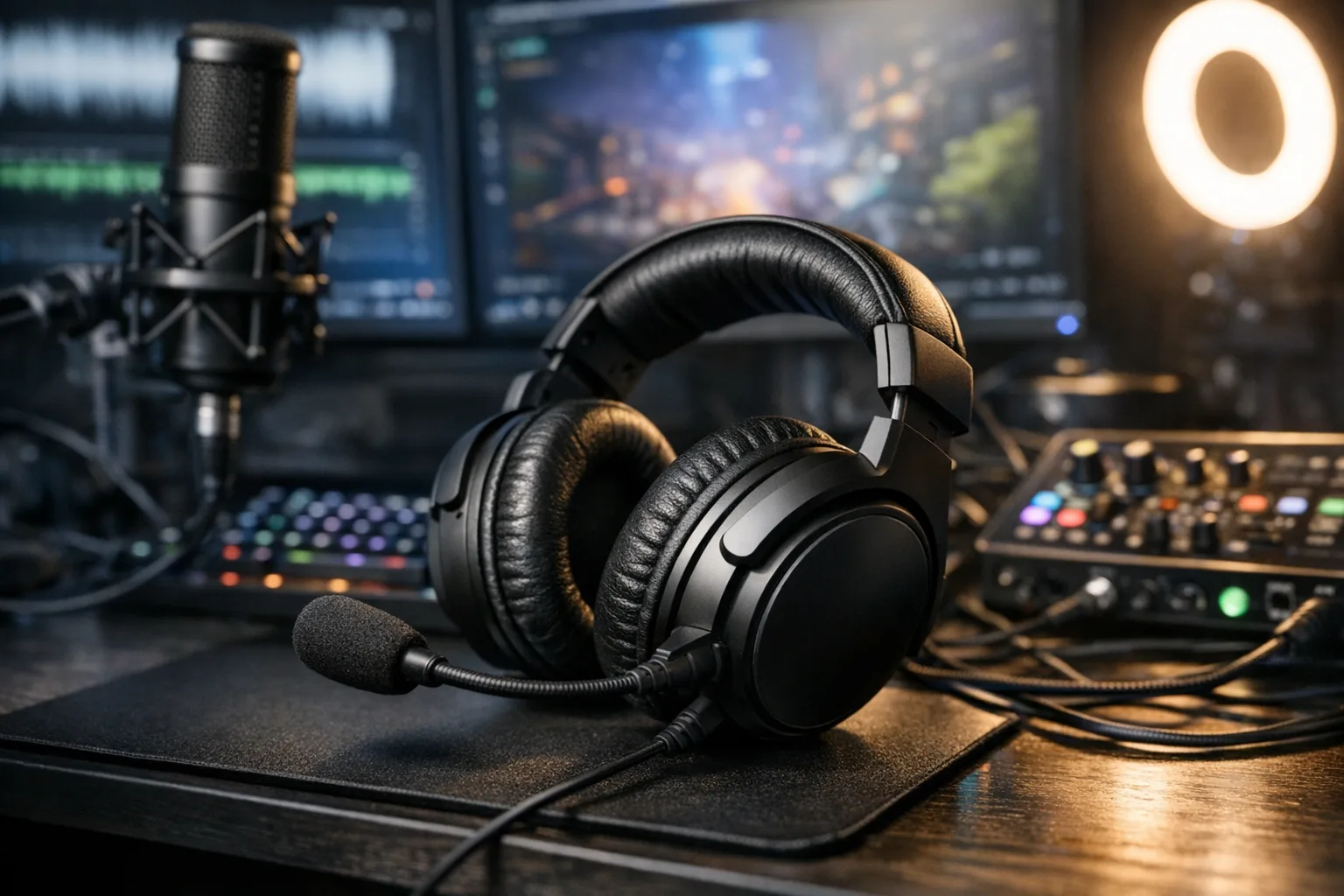 Headset beim Streaming: Optimale Audioqualitaet fuer Streamer und Content Creator