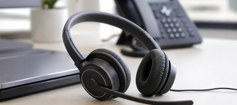 Business Headset kaufen: Komfort und Klangqualitaet fuer professionelle Telefonate und Videokonferenzen