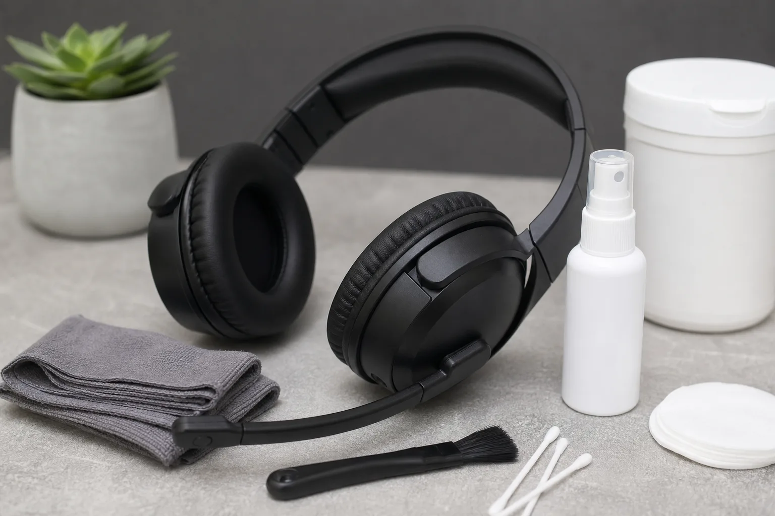 Die besten Reinigungstipps fuer dein Headset: So entfernst du Schmutz und Bakterien sicher