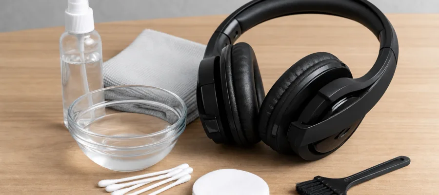 Headset reinigen und pflegen: DIY-Methoden fuer laengere Haltbarkeit und Hygiene
